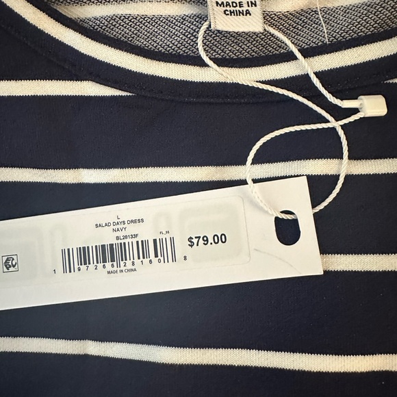 🆕Steve Madden Waist Tie Stripe Dress - Picture 11 of 13